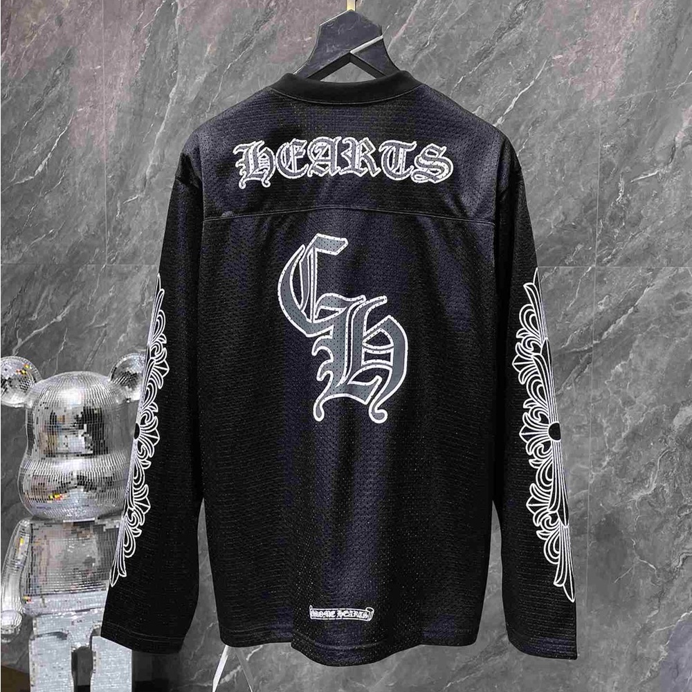 Chrome Hearts Black Hockey Jersey - Picture 2 of 9